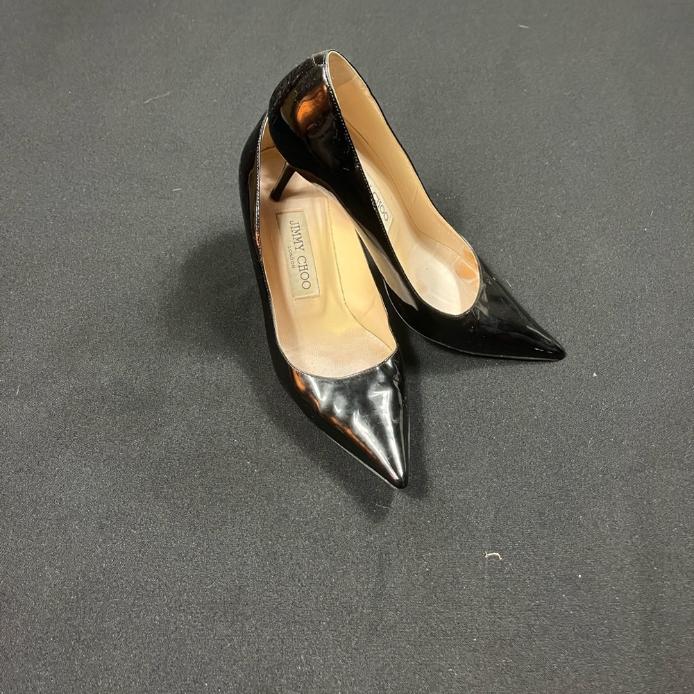 Jimmy Choo Glossy Black Heels